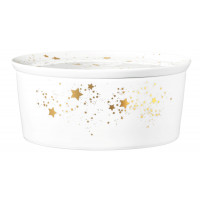 SELTMANN LIBERTY GOLDEN STARS Miska z pokr 21x9 cm