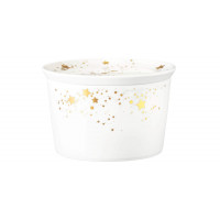 SELTMANN LIBERTY GOLDEN STARS Miska z pokr 14x9 cm