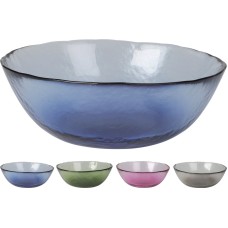Miska szklana 15 cm, 4 kolory, Do serwowania w kuchni