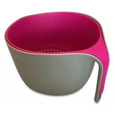 Миска, Kassel 93701, кухонна з друшляком 4 л — для миття та підготовки овочів/салатів