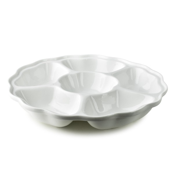 Миска для сервірування Mondex BASIC (6 відділень, 27×27×4,5 см)