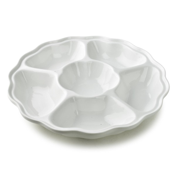 Миска для сервірування Mondex BASIC (6 відділень, 27×27×4,5 см)