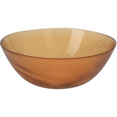 Miski szklane Bursztynowa średnica 24 cm do serwowania