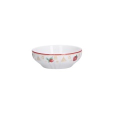 Миска для фруктів La Porcellana Bianca Christmas Edition 13 см для сервірування