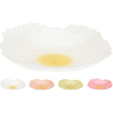 Miska szklana Kwiat 21 cm CL — do serwowania, 4 rodzaje
