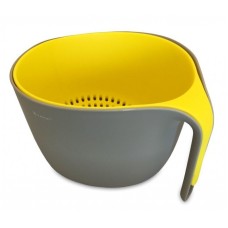 Миска Kassel 93702, Кухонна миска з друшляком 4 л — для миття й зручного сервірування