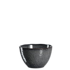 Miski Matera szare 15 cm zestaw 6 sztuk do serwowania śniadań