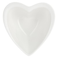 LA PORCELLANA BIANCA CUPIDO Миска Серце 12 см