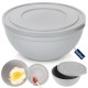 Miska do wyrastania ciasta Orion 28 cm 6 l z pokrywką