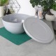 Miska do wyrastania ciasta Orion 28 cm 6 l z pokrywką