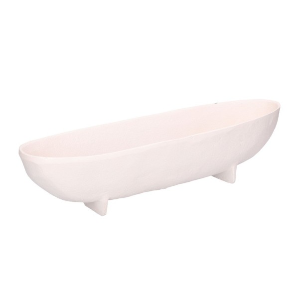 Miska podłużna Rituali Domestici Lenuvolecoipiedi do serwowania na nóżkach 39x11,5x9,5 cm