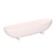 Miska podłużna Rituali Domestici Lenuvolecoipiedi do serwowania na nóżkach 39x11,5x9,5 cm