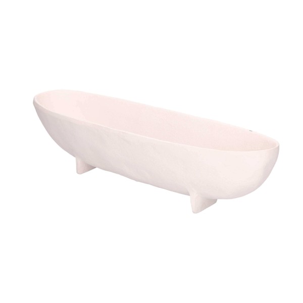 Miska podłużna Rituali Domestici Lenuvolecoipiedi do serwowania na nóżkach 39x11,5x9,5 cm