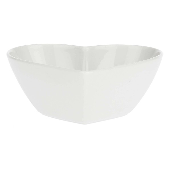 Miski La Porcellana Bianca Cupido Miska serce 13 cm do serwowania