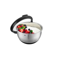 Миска GEFU Muovo 16 cm, металева — для сервірування та змішування салатів