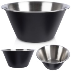 Miska kuchenna Vilde 259646 stalowa czarna 22 cm do serwowania 2L