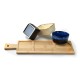 Deska z miskami Modern Kitchen do serwowania przekąsek 35x9,5xh5 cm