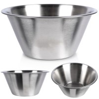 Miski do serwowania Vilde 259644 stalowa metalowa 22 cm 2 l