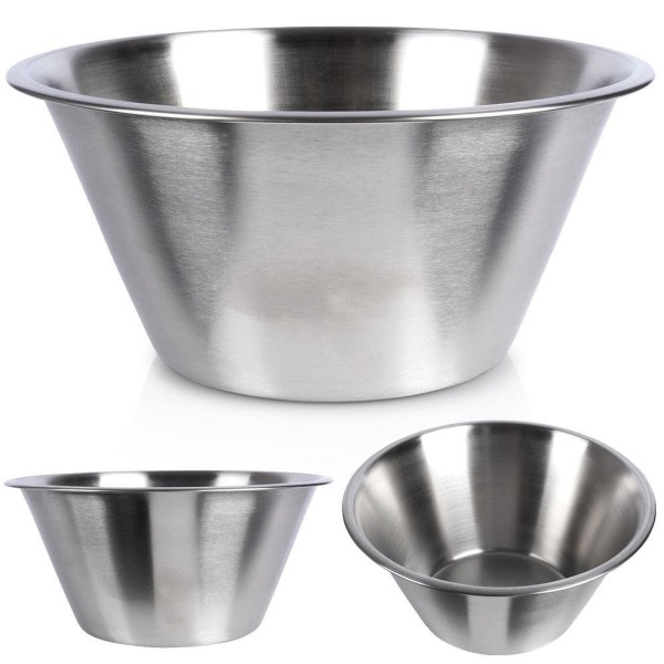 Miski do serwowania Vilde 259644 stalowa metalowa 22 cm 2 l