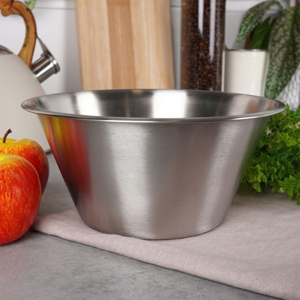 Miski do serwowania Vilde 259644 stalowa metalowa 22 cm 2 l