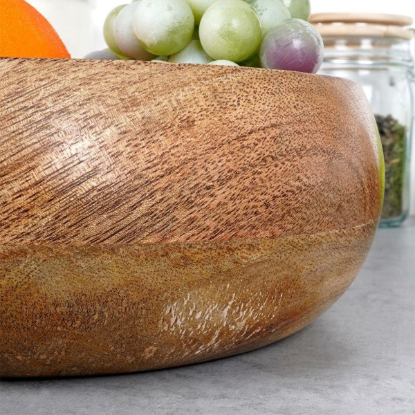 Миска для подачі Orion Mango 18.5 см 900 мл для закусок і фруктів з дерева