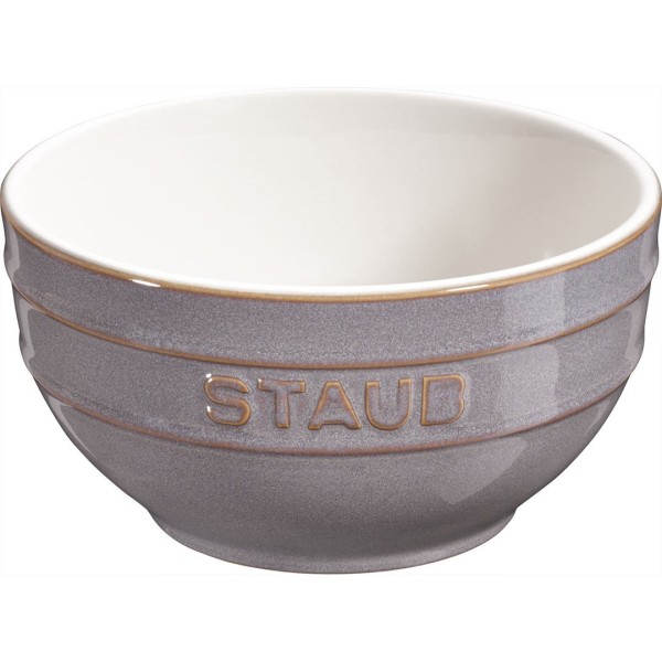 Miska do serwowania Staub 14 cm antyczny szary, okrągła