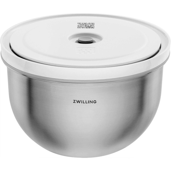 Miska stalowa Zwilling Fresh & Save do przechowywania z pokrywką 1,75 l srebrna