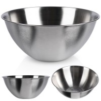 КУХОННА МИСКА МЕТАЛЕВА СТАЛЬ СРІБНА 21,5 СМ 1,9 Л VILDE 259639