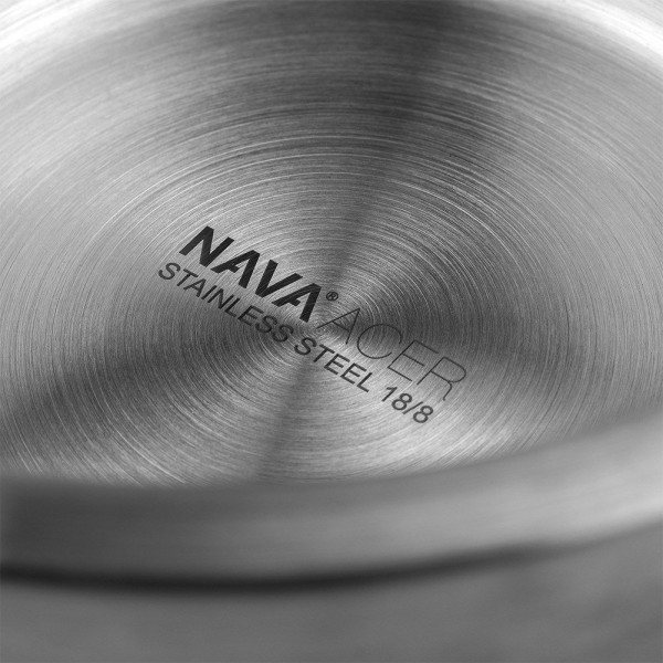 Миска для змішування, Nava ACER 24 см, 2.8 л – кухонний посуд для приготування їжі