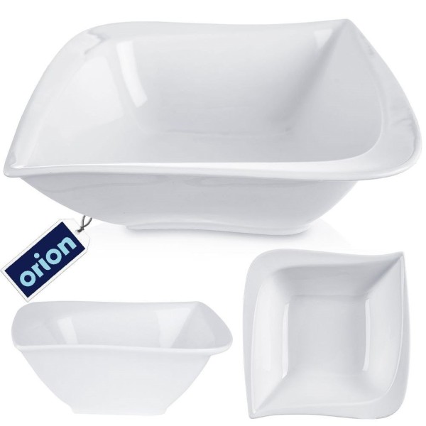 Салатниця, Orion, Mona 21.5×21.5 см 1.3 л, порцеляна для подачі салатів та овочевих закусок