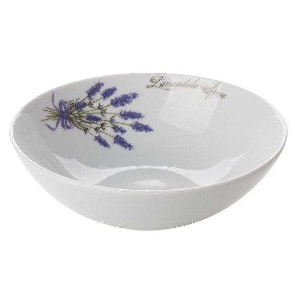 Salaterka LAWENDA ROYAL 21 cm do serwowania sałatek
