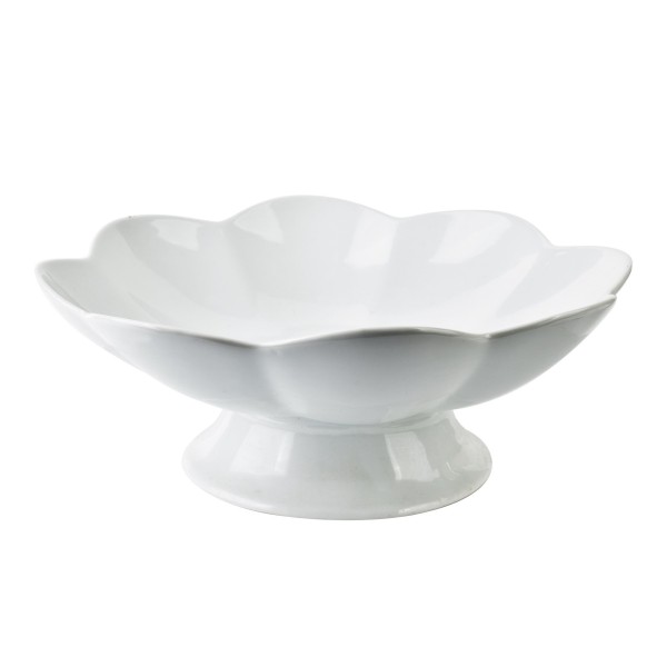 Salaterka Basic naczynie na nodze 24,5x24,5x9 cm do serwowania