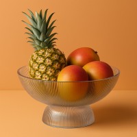 Салатник Modern Kitchen Patera скляний 1,8 л для сервірування, 24,5x13,5x12,5 см