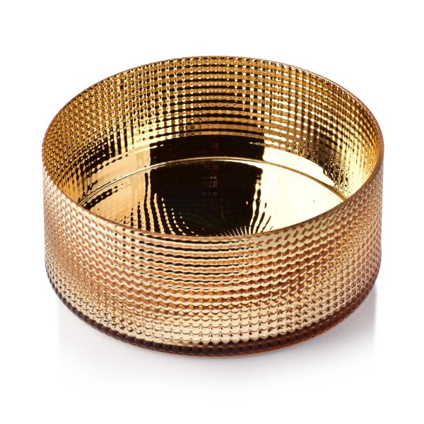 Salaterka Serenite Gold misa dekoracyjna śr.22,5xH10cm do serwowania