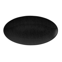 Пółmisek сервировочний Seltmann Life Fashion Glamorous Black овальний 33x18 см для подачі страв
