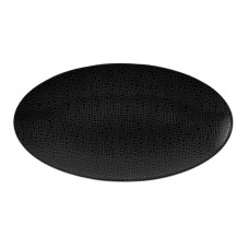 Пółmisek сервировочний Seltmann Life Fashion Glamorous Black овальний 33x18 см для подачі страв
