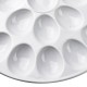 Посуд, BASIC, Talerz na jajka 33x33x2,5 cm — піднос для подачі яєць (до 25 штук)