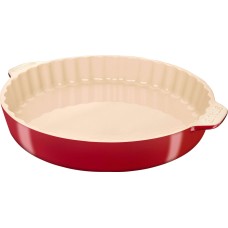 Półmisek do ciast Staub Cooking okrągły, 30 cm, czerwony