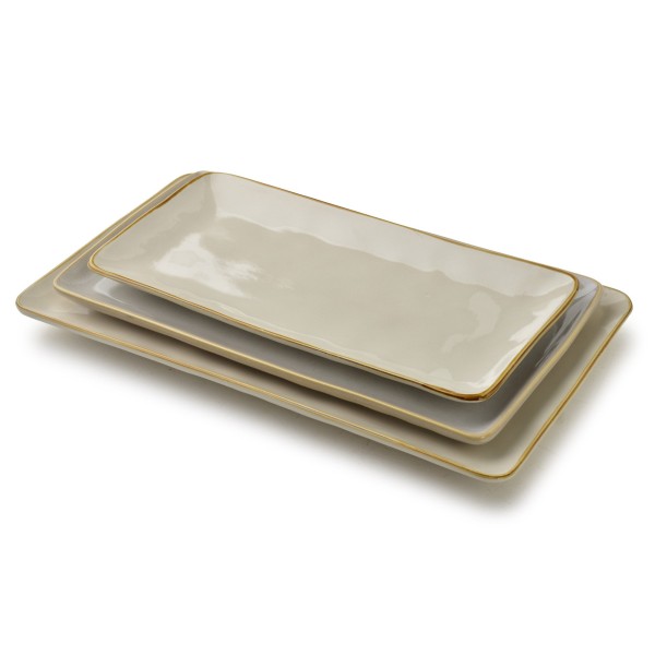 Półmisek prostokątny Basic Nature 32,5x16 cm do serwowania