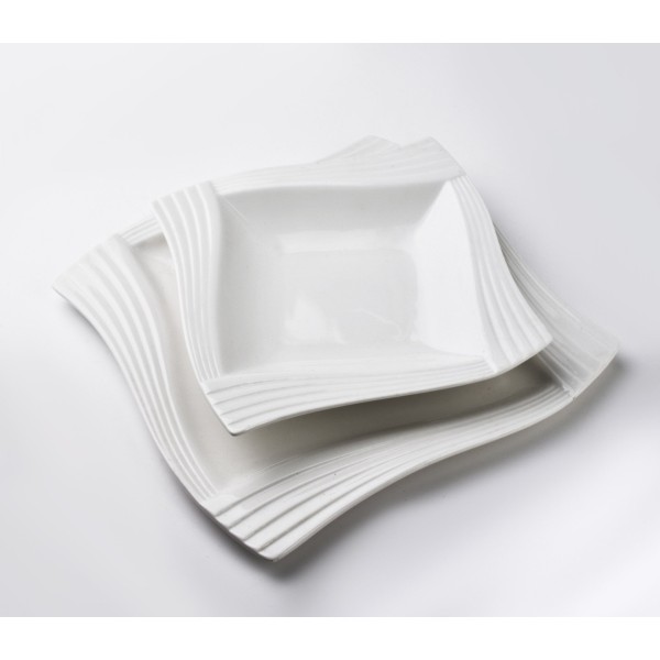 Półmisek BASIC FALA 24x32,5 cm płaski do serwowania