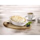 Owalny półmisek ceramiczny Staub Cooking biały 1,1 l do serwowania