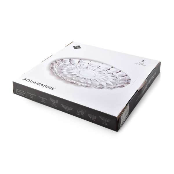 Półmisek Cristallo 29 cm wysoki 3 cm do serwowania