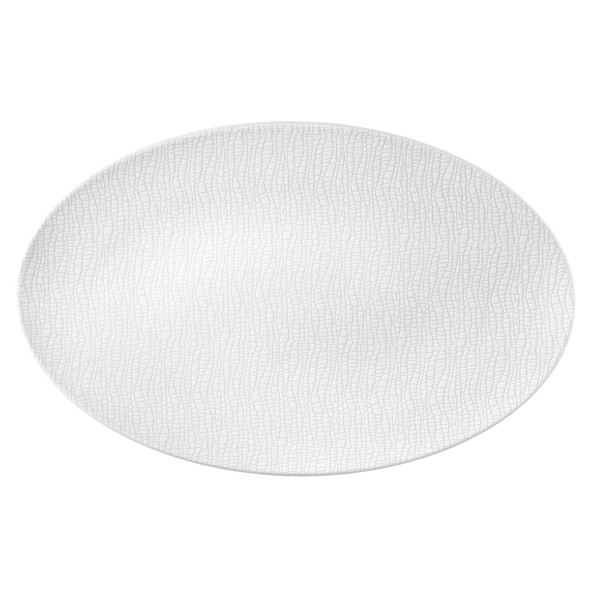 Півмісяць для сервірування Seltmann Life Fashion Luxury White овальний 40x26 см