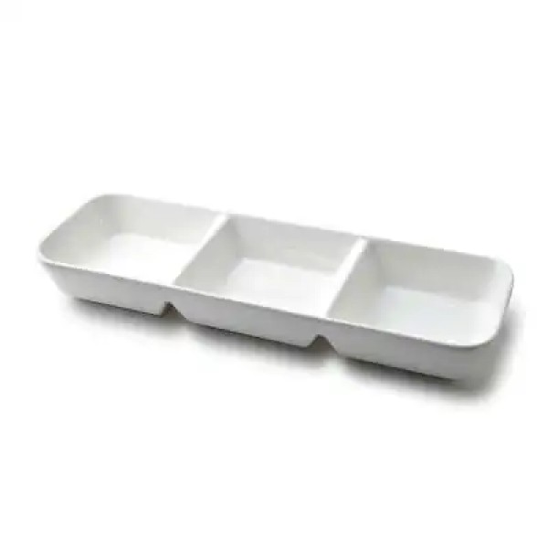 Półmisek Basic Nature Miska trójdzielna 26,5 cm do serwowania