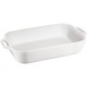 Півміськ для сервірування, Staub Cooking, прямокутний керамічний, 4.5 л, білий