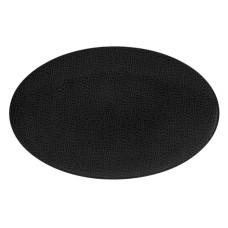 Піднос овальний Seltmann Life Fashion Glamorous Black 40x26 см для сервірування