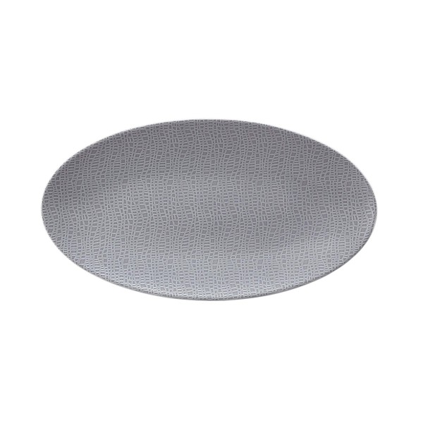 Піднос для сервірування Seltmann Life Fashion Elegant Grey овальний 33x18 см
