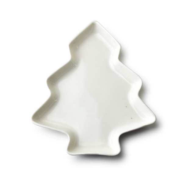 Піднос Basic Talerz choinka 20×17,5 см — для сервірування святкових страв