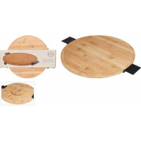Deska do serwowania Mondex DESKA BAMBUSOWA Z UCHWYTAMI (bambus)