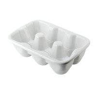 Półmisek BASIC Talerz na jajka 6 sztuk 16,8x11,5x5 cm